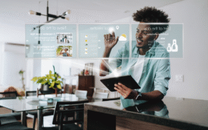 AI travel agents reinvention: Travel professional using AI tools for itinerary planning and flight/hotel comparisons