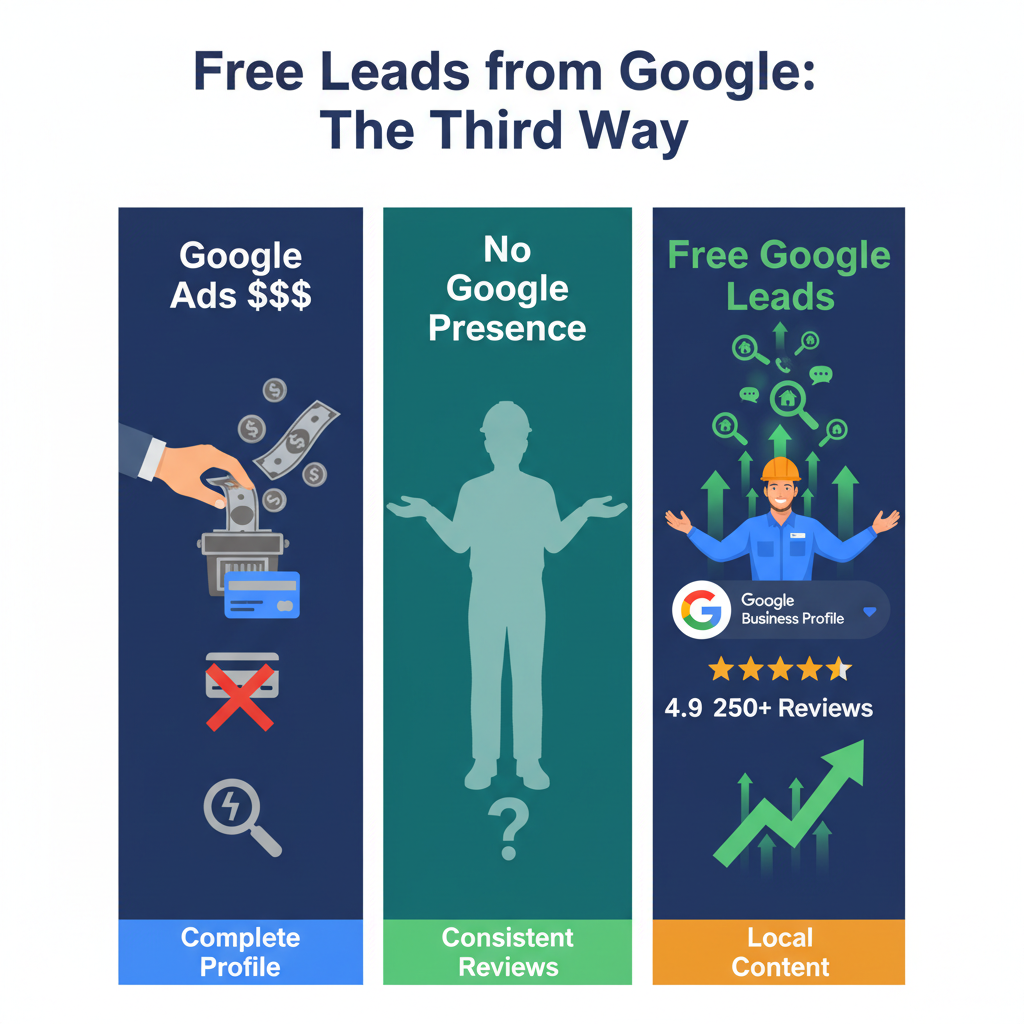 How HVAC Pros Get Free Leads from Google (Without Paying for Ads)