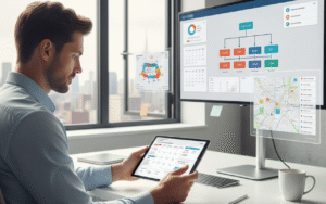 Real estate agent scaling business using digital systems, automation, and strategic marketing to grow beyond personal hustle