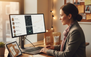 E-commerce entrepreneur using AI and personalization to create differentiated customer experiences in 2026